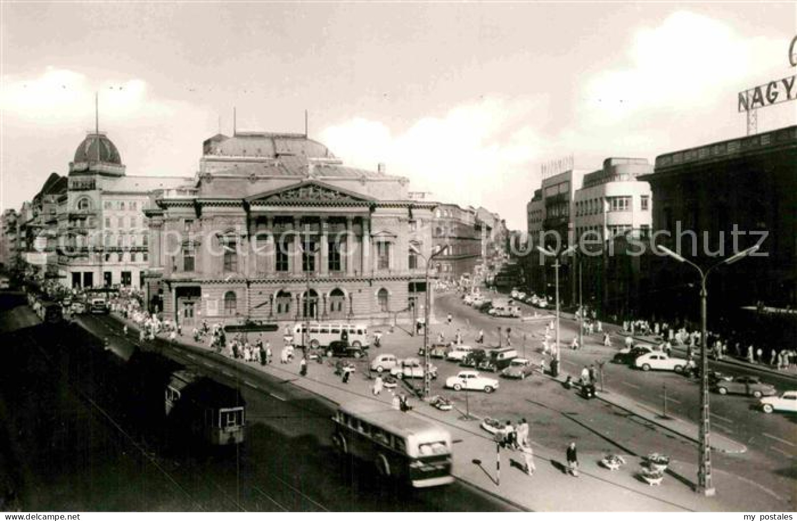 72920049 Budapest Blaha Lujza Ter A Nemzeti Szinhazzal Budapest - Hungary