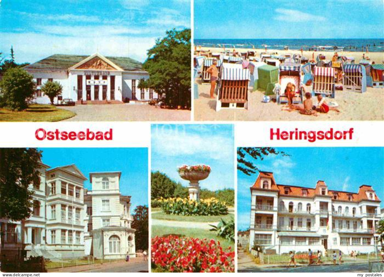 72919679 Heringsdorf Ostseebad Usedom Kulturhaus Strand FDGB Erholungsheime Kura - Otros & Sin Clasificación