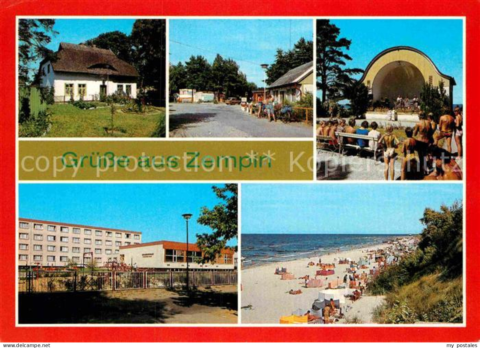 72919665 Zempin Fischerhaus Campingplatz Konzertplatz Ferienheim Strand Zempin - Andere & Zonder Classificatie