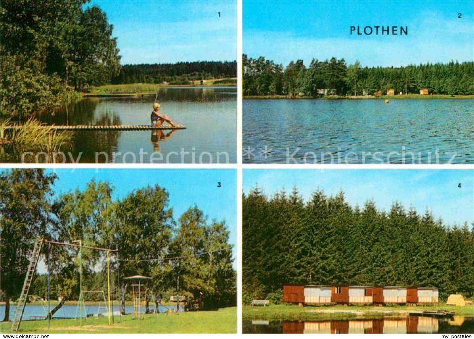 72919606 Plothen Hausteich Anlagen Zeltjugendherberge Bungalows Plothen - Altri & Non Classificati