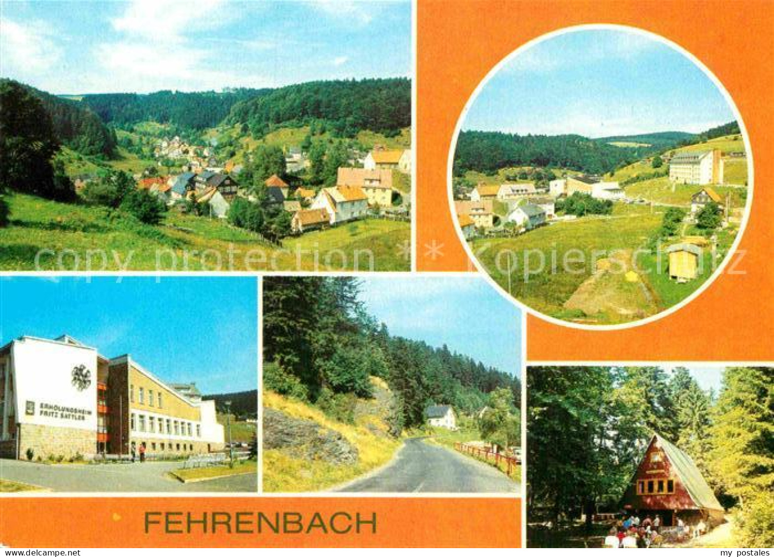 72919476 Fehrenbach Thueringer Wald Teilansichten FDGB Erholungsheim Fehrenbache - Masserberg