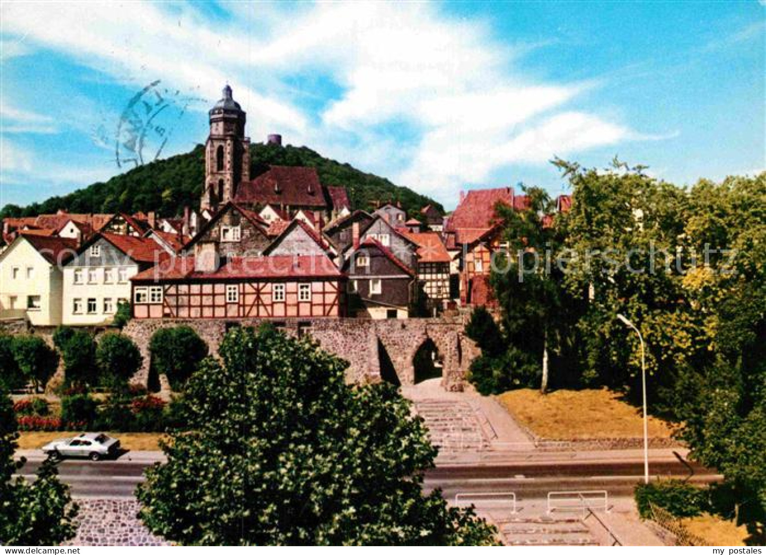 72919410 Homberg Efze Alte Stadtmauer Schlossberg  Homberg Efze - Autres & Non Classés