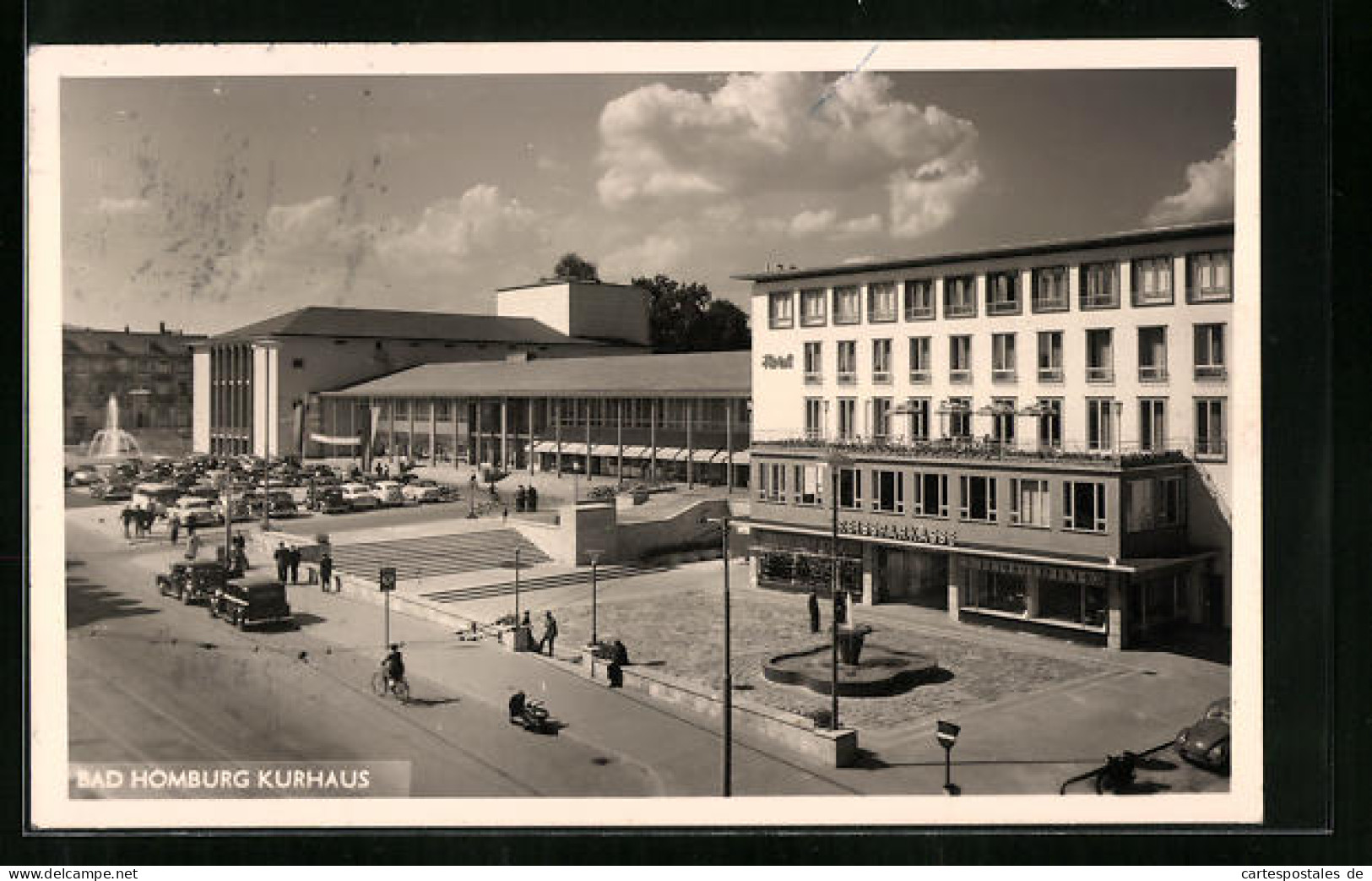 AK Bad Homburg, Kurhaus Aus Der Vogelschau  - Bad Homburg