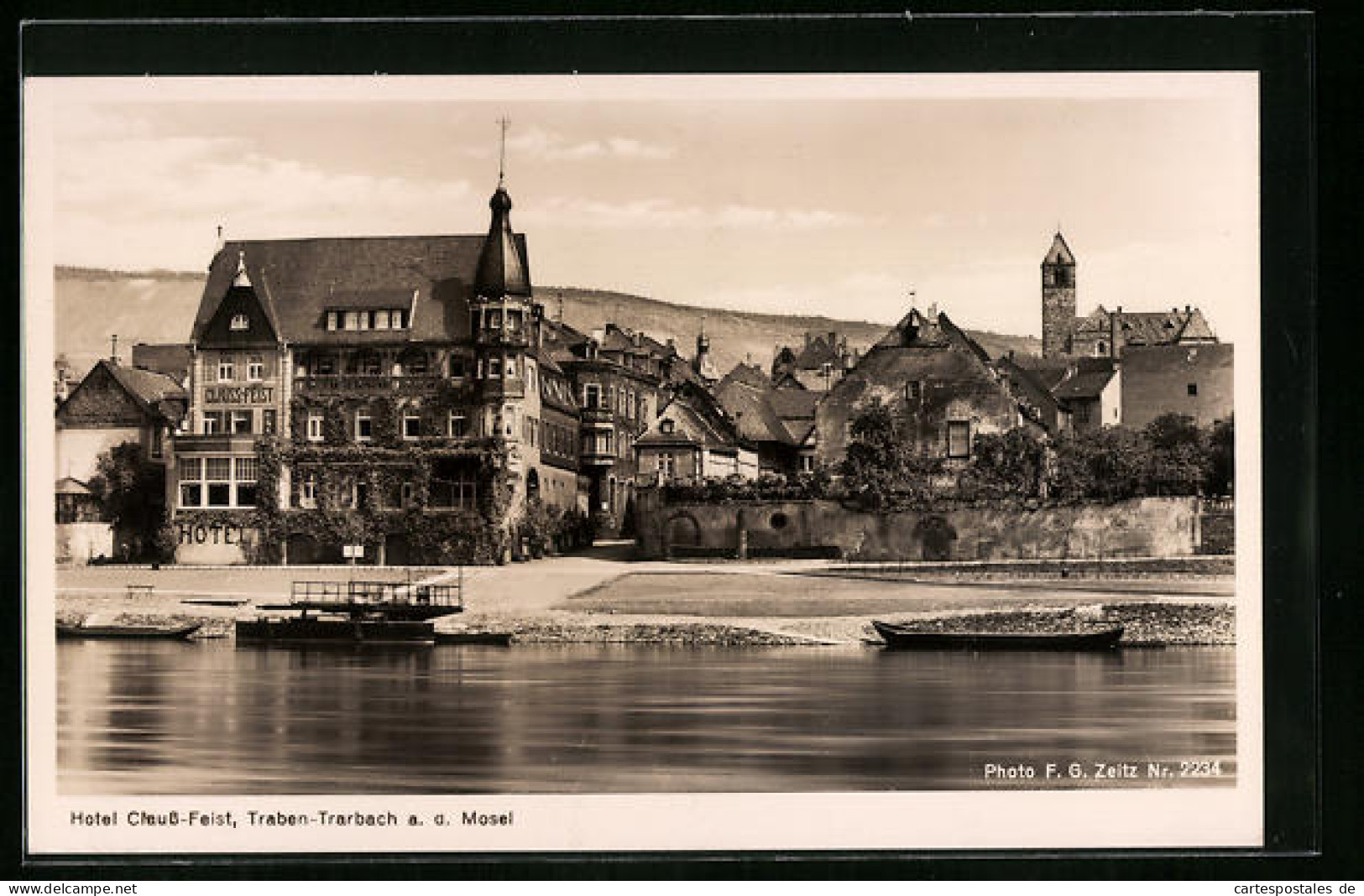 AK Traben-Trarbach /Mosel, Hotel Clauss-Feist  - Traben-Trarbach