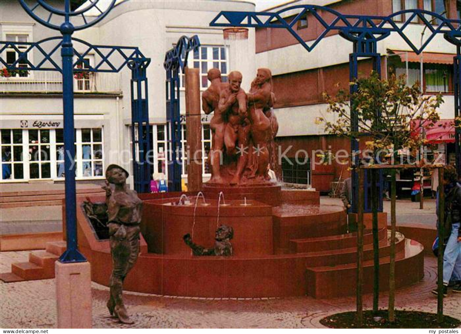 72919090 Bad Wildungen Brunnen Und Kustlandschaft Von Bohrmann Und Roth Albertsh - Bad Wildungen