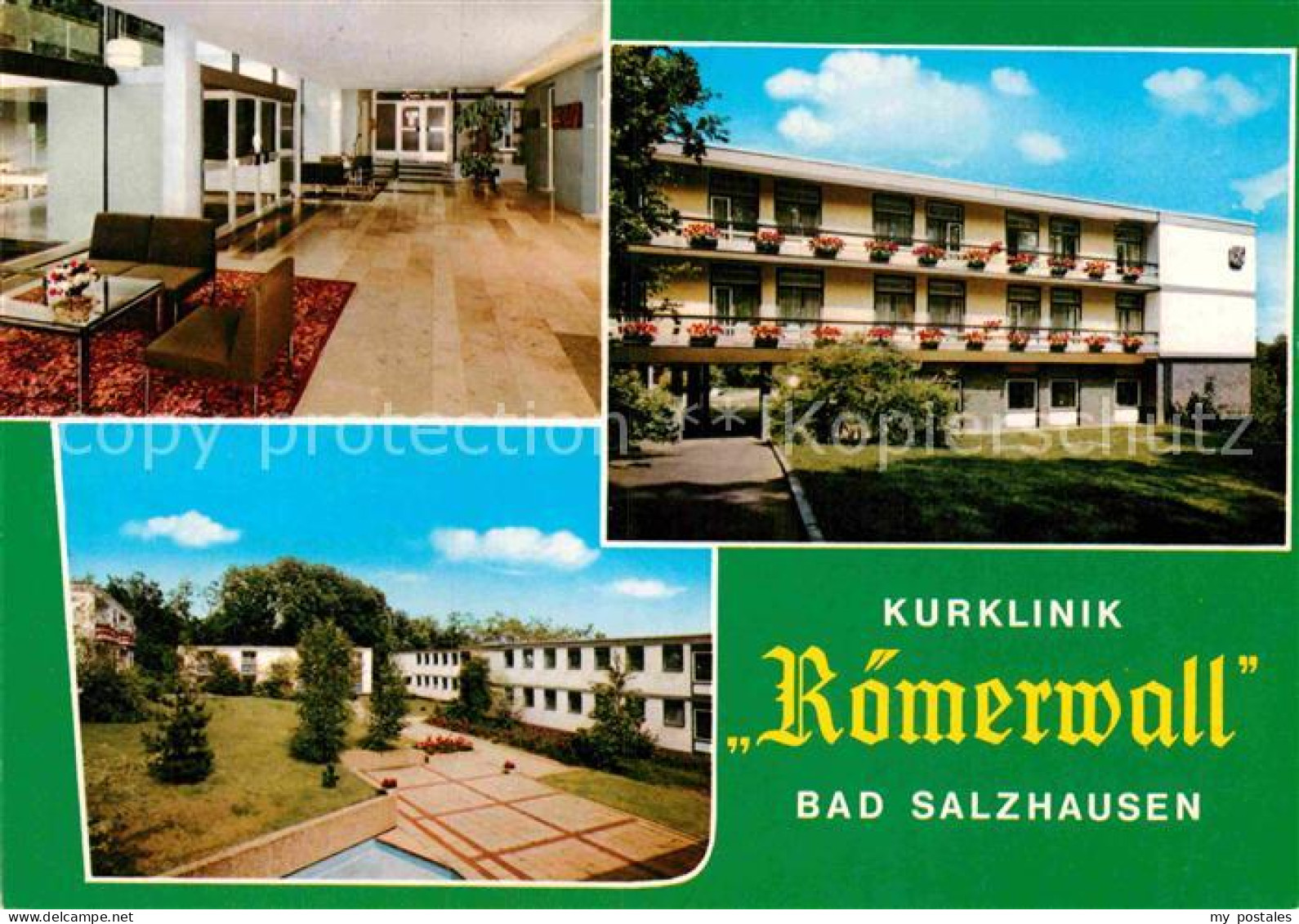 72918584 Bad Salzhausen Kurklinik Roemerwall Bad Salzhausen - Autres & Non Classés