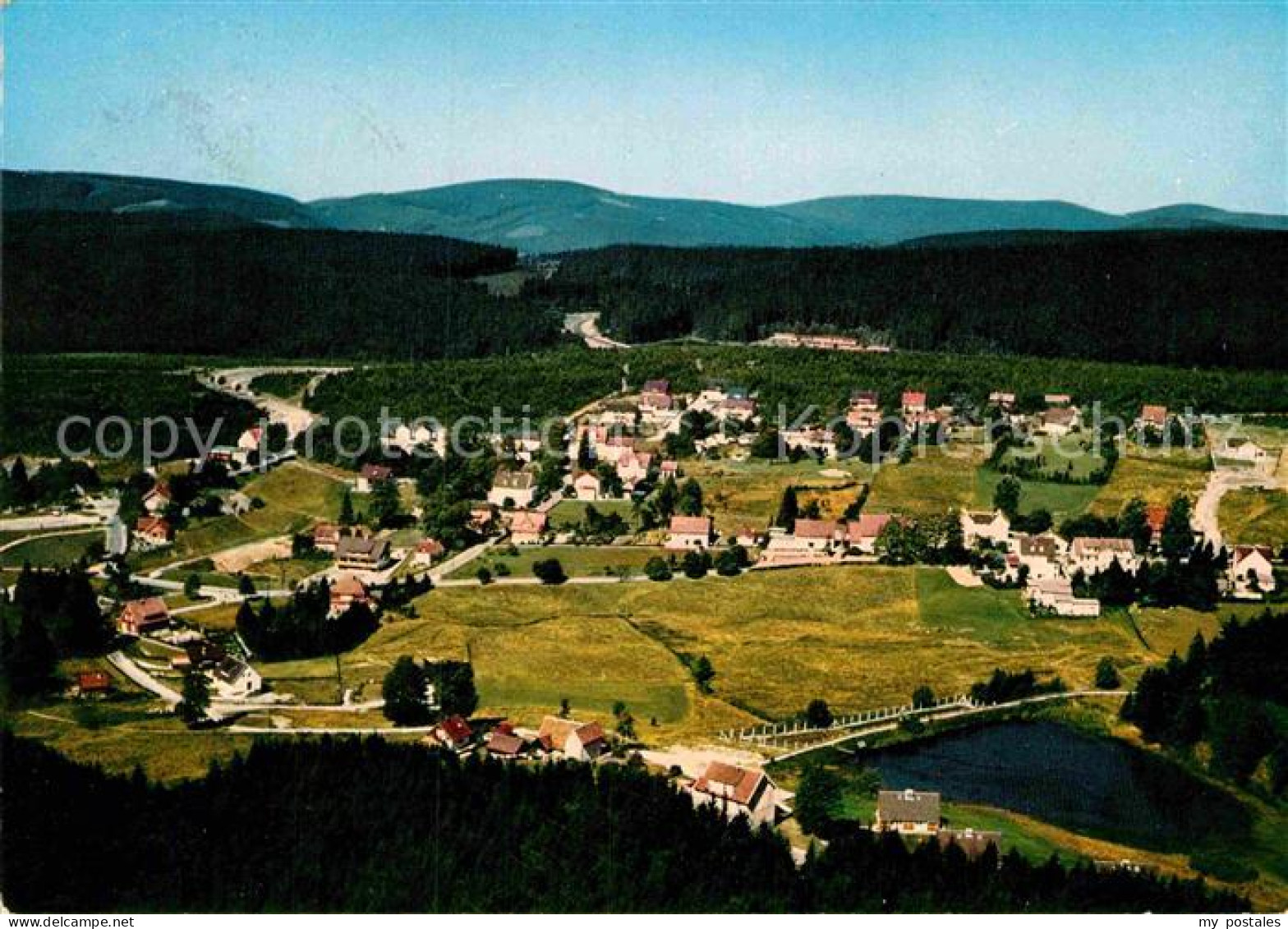 72918526 Hahnenklee-Bockswiese Harz Kurort Wintersportplatz Fliegeraufnahme Hahn - Goslar