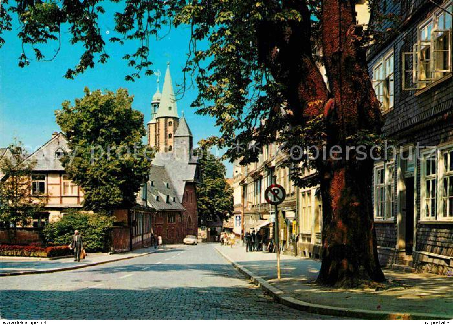 72918516 Goslar Blick Auf Die Marktkirche Goslar - Goslar