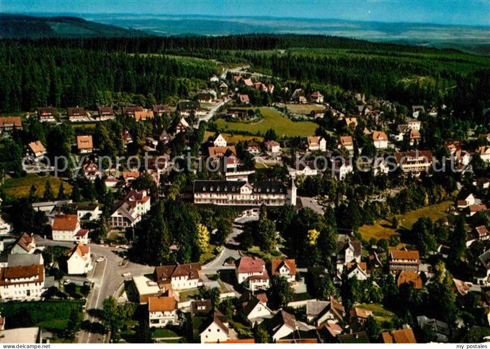 72918515 Hahnenklee-Bockswiese Harz Kurort Wintersportplatz Fliegeraufnahme Hahn - Goslar