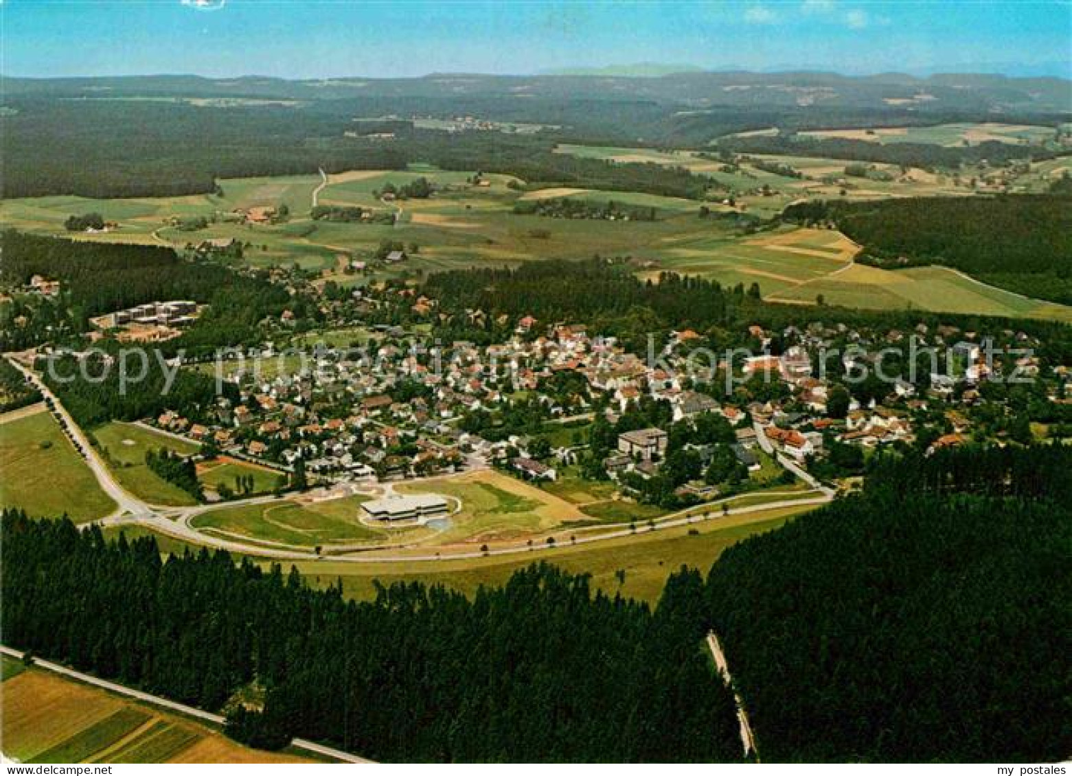 72918076 Koenigsfeld Schwarzwald Fliegeraufnahme Buchenberg - Otros & Sin Clasificación