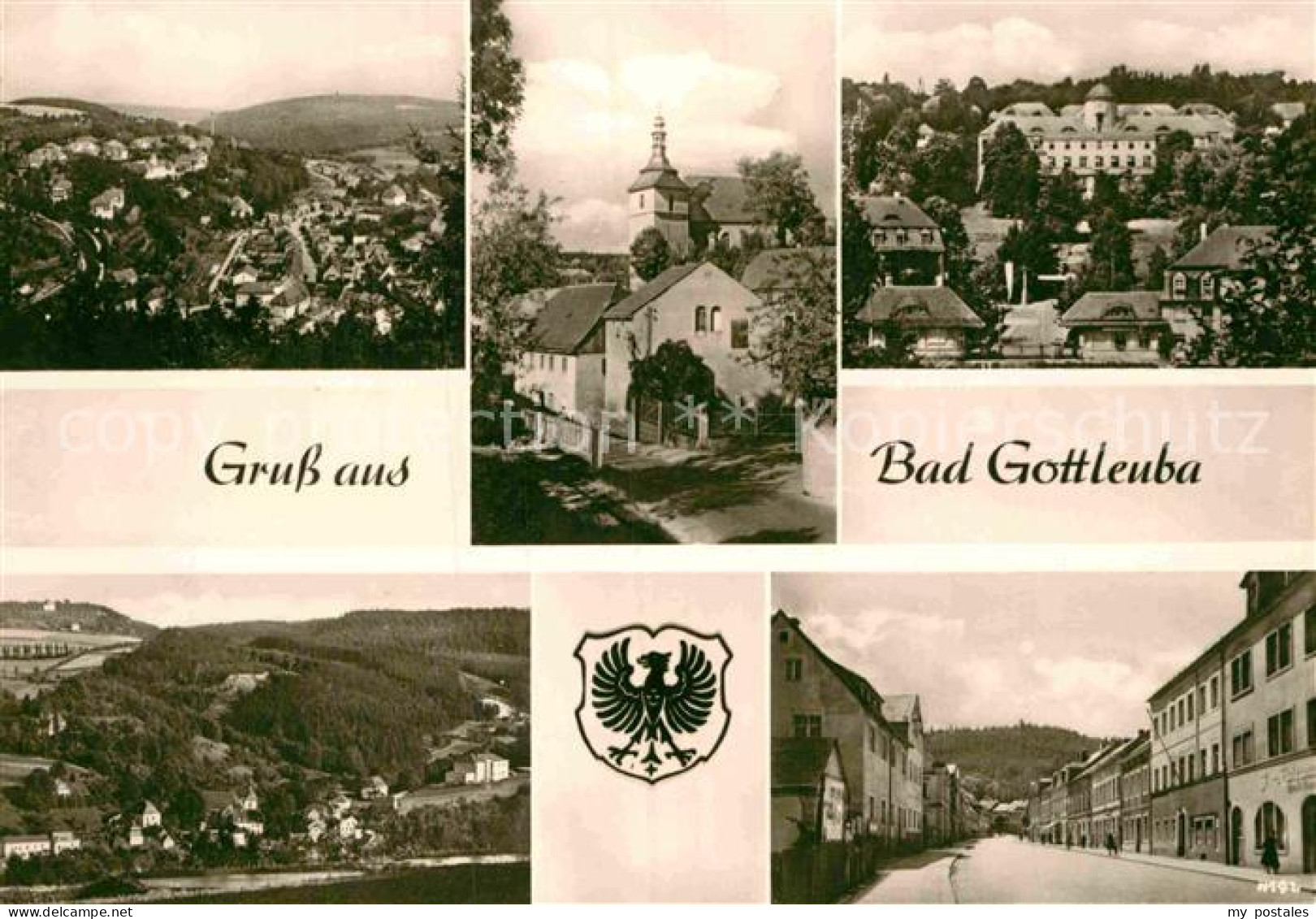 72917839 Bad Gottleuba-Berggiesshuebel Panorama Kirche Teilansichten Bad Gottleu - Bad Gottleuba-Berggiesshuebel