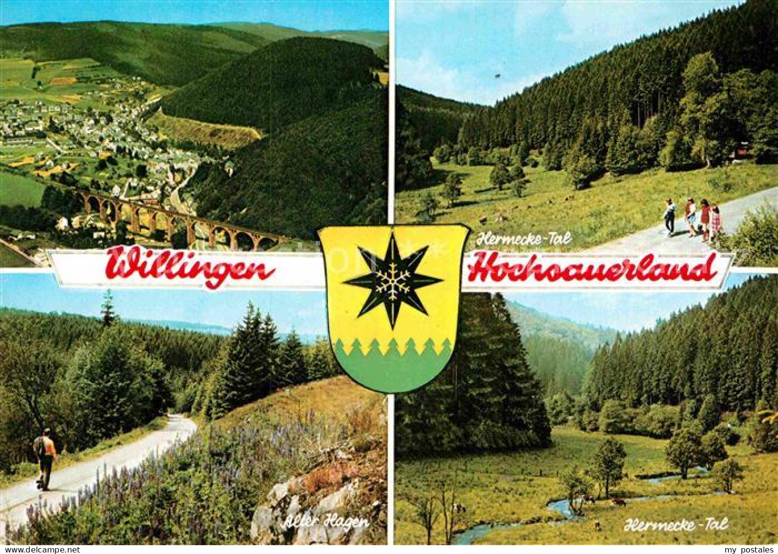 72917695 Willingen Sauerland Viadukt Fliegeraufnahme Hermecke Tal Wanderweg Boem - Other & Unclassified