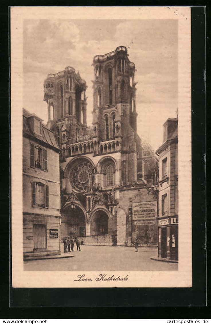 CPA Laon, Vue De Kathedrale  - Laon