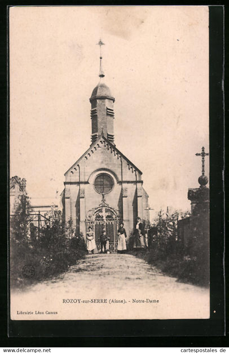 CPA Rozoy-sur-Serre, Notre-Dame  - Autres & Non Classés