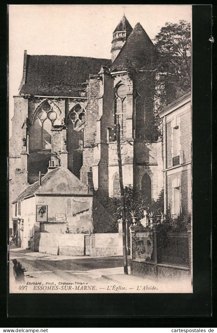 CPA Essomes-sur-Marne, L`Église  - Other & Unclassified