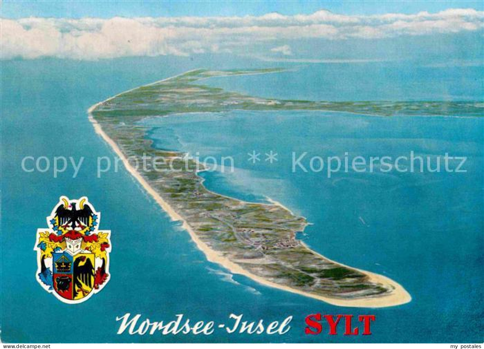 72917288 Insel Sylt Fliegeraufnahme Westerland - Andere & Zonder Classificatie