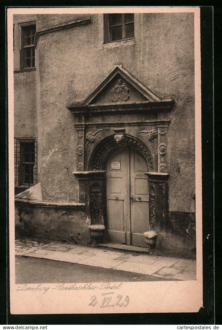 AK Dornburg, Goetheschloss-Portal  - Sonstige & Ohne Zuordnung