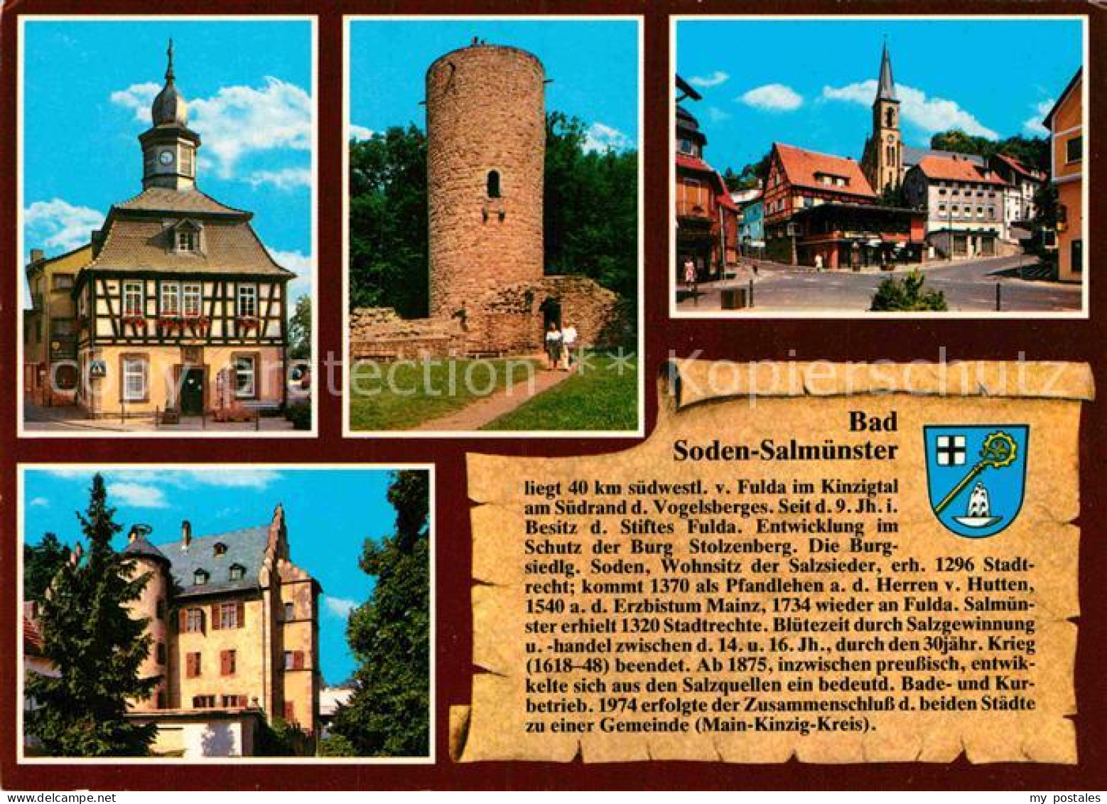 72917065 Bad Soden-Salmuenster Burg Stolzenberg  Bad Soden-Salmuenster - Other & Unclassified