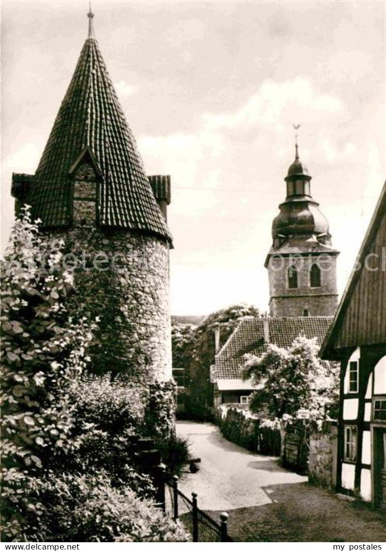 72916997 Bad Salzuflen Katzenturm Und Reform Kirche Bad Salzuflen - Bad Salzuflen