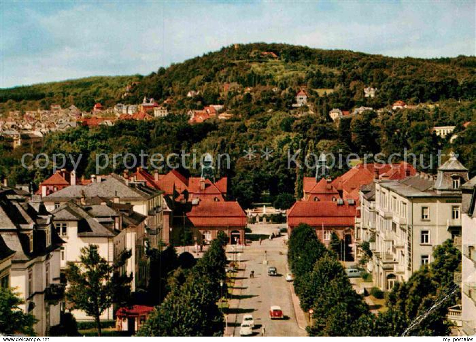 72916995 Bad Nauheim Bahnhofallee Mit Johannisberg Bad Nauheim - Bad Nauheim