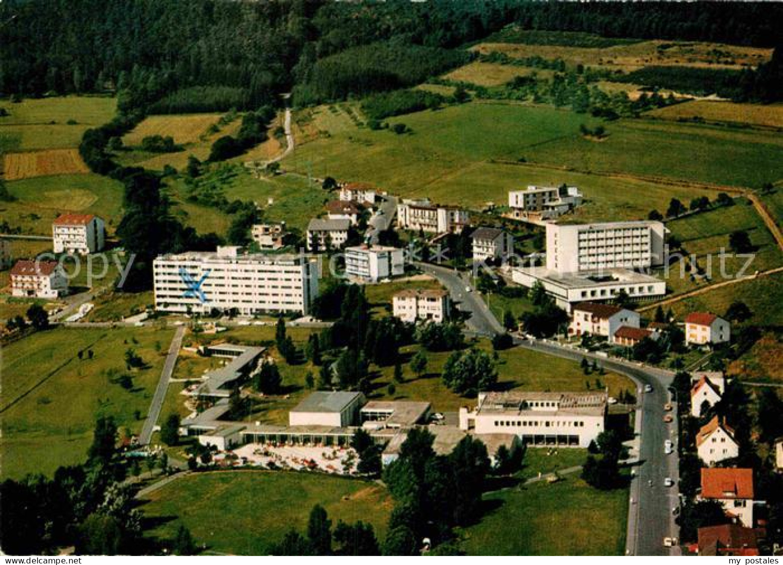 72916986 Bad Soden-Salmuenster Kurzentrum Heilbad Fliegeraufnahme Bad Soden-Salm - Other & Unclassified