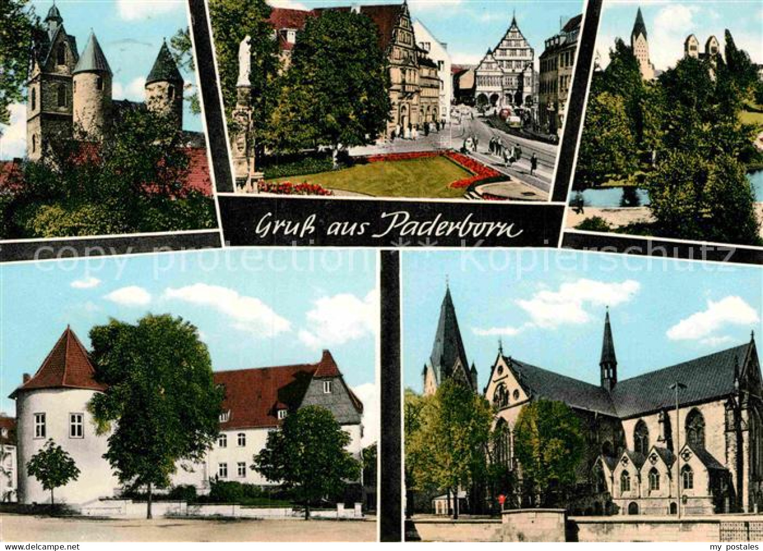 72916920 Paderborn Schloss Altstadt Kirche Paderborn - Paderborn