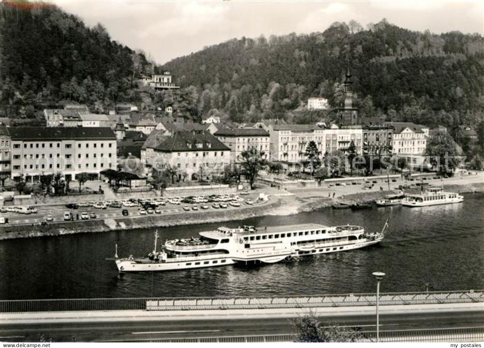 72916714 Bad Schandau Motorschiff Karl-Marx  Bad Schandau - Bad Schandau