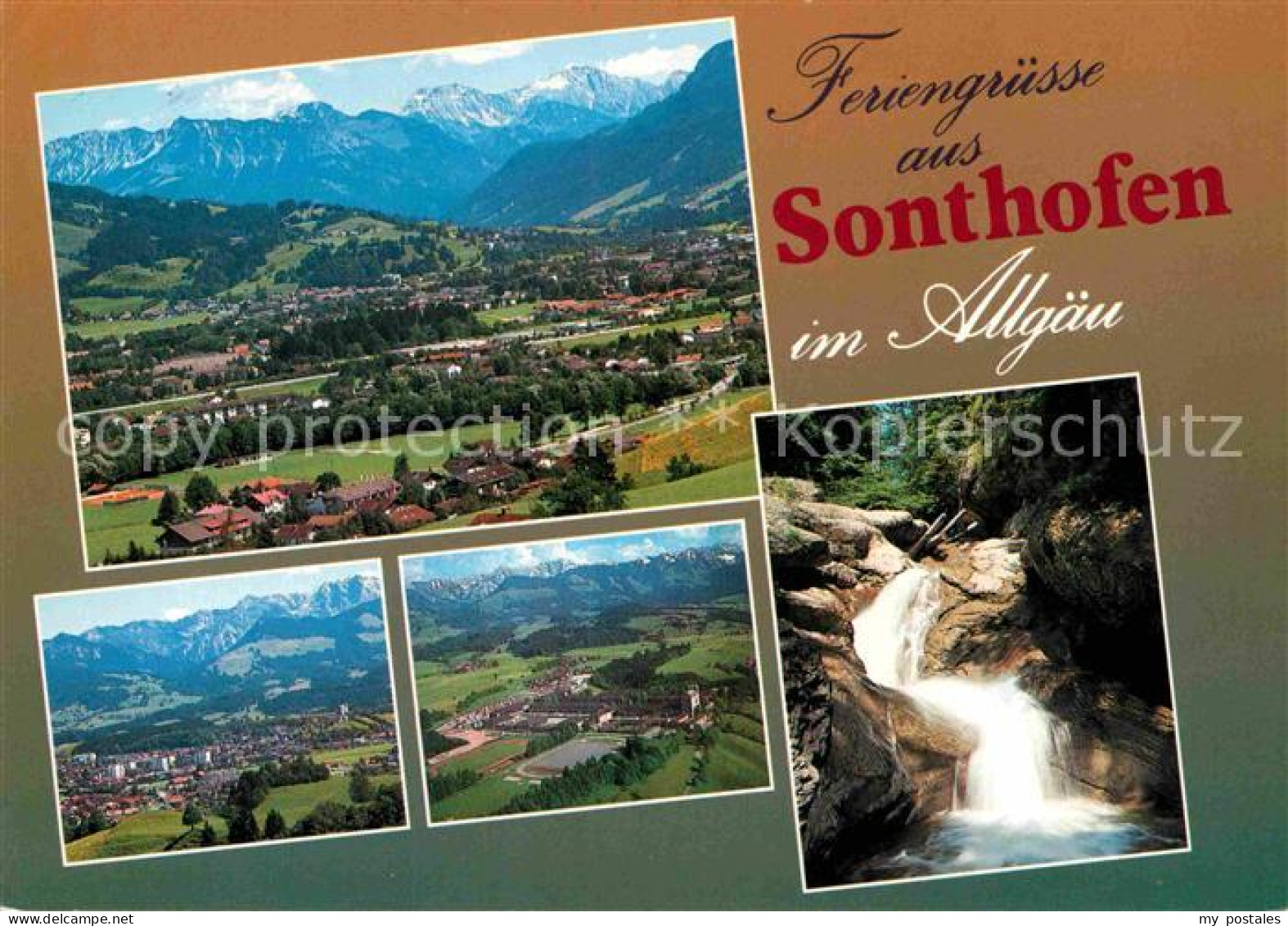 72916590 Sonthofen Oberallgaeu Fliegeraufnahme Sonthofen - Sonthofen