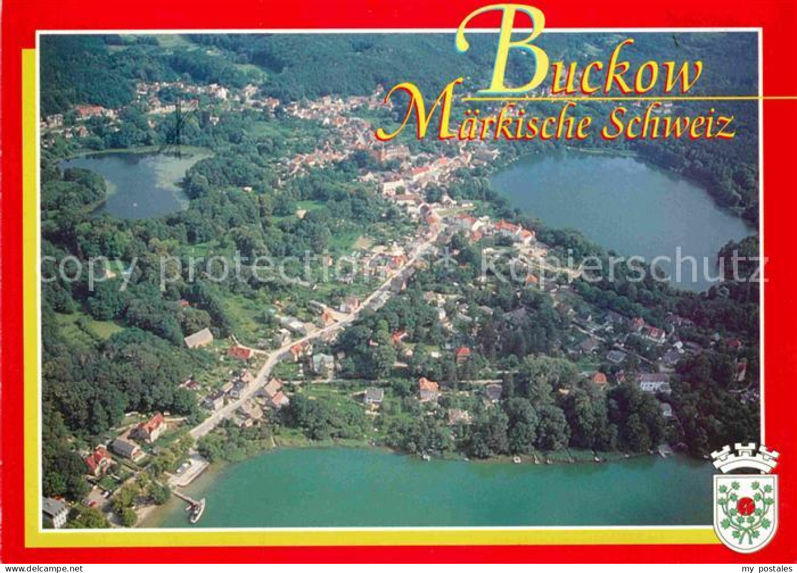 72916546 Buckow Maerkische Schweiz Fliegeraufnahme Schermuetzelsee Griepensee Bu - Otros & Sin Clasificación