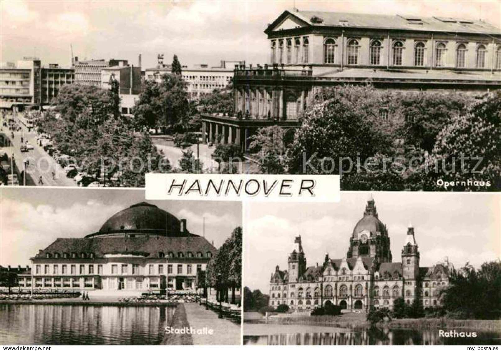 72916462 Hannover Opernhaus Stadthalle Rathaus Hannover - Hannover