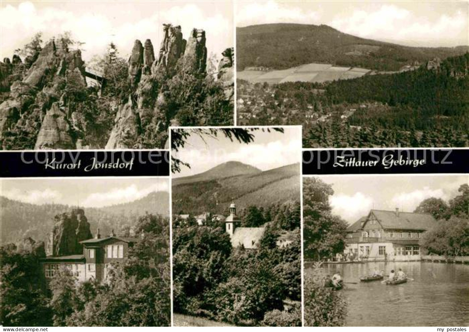 72916432 Jonsdorf Nonnenfelsen Baude Jonsbergblick HOG Gondelfahrt Lausche Kuror - Andere & Zonder Classificatie