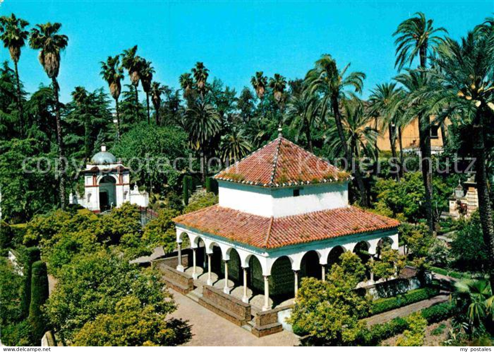 72916430 Sevilla Andalucia Royal Palaces Pavillon Of Charles The Fifth Sevilla  - Sonstige & Ohne Zuordnung