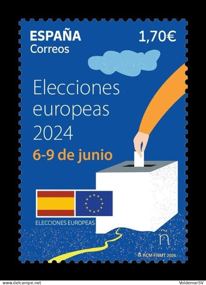 Spain 2024 Mih. 5781 European Elections MNH ** - Ungebraucht