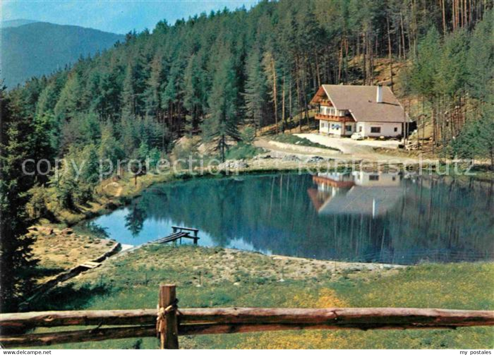 72916412 Unterinn Am Ritten Suedtirol Pension Kohl Bergsee Auna Di Sotto - Andere & Zonder Classificatie