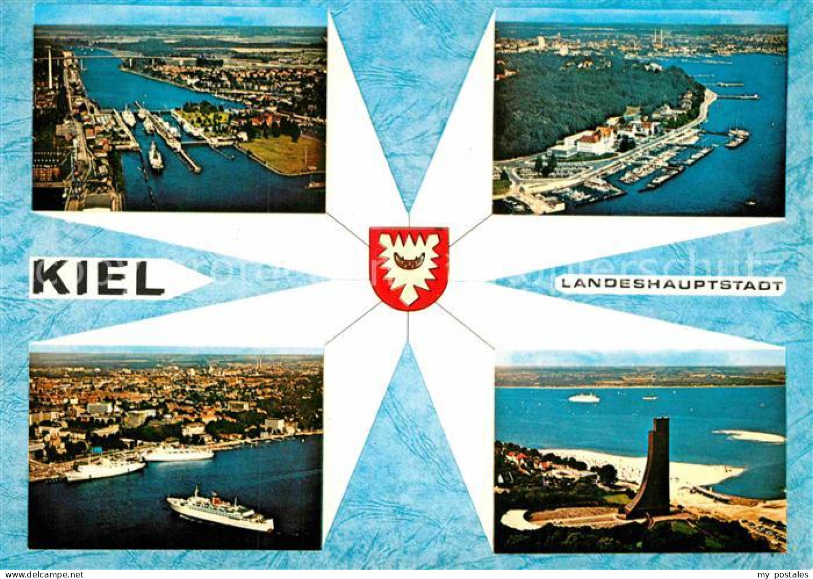 72916354 Kiel Landeshauptstadt Fliegeraufnahme Marine Ehrenmal Kiel - Kiel