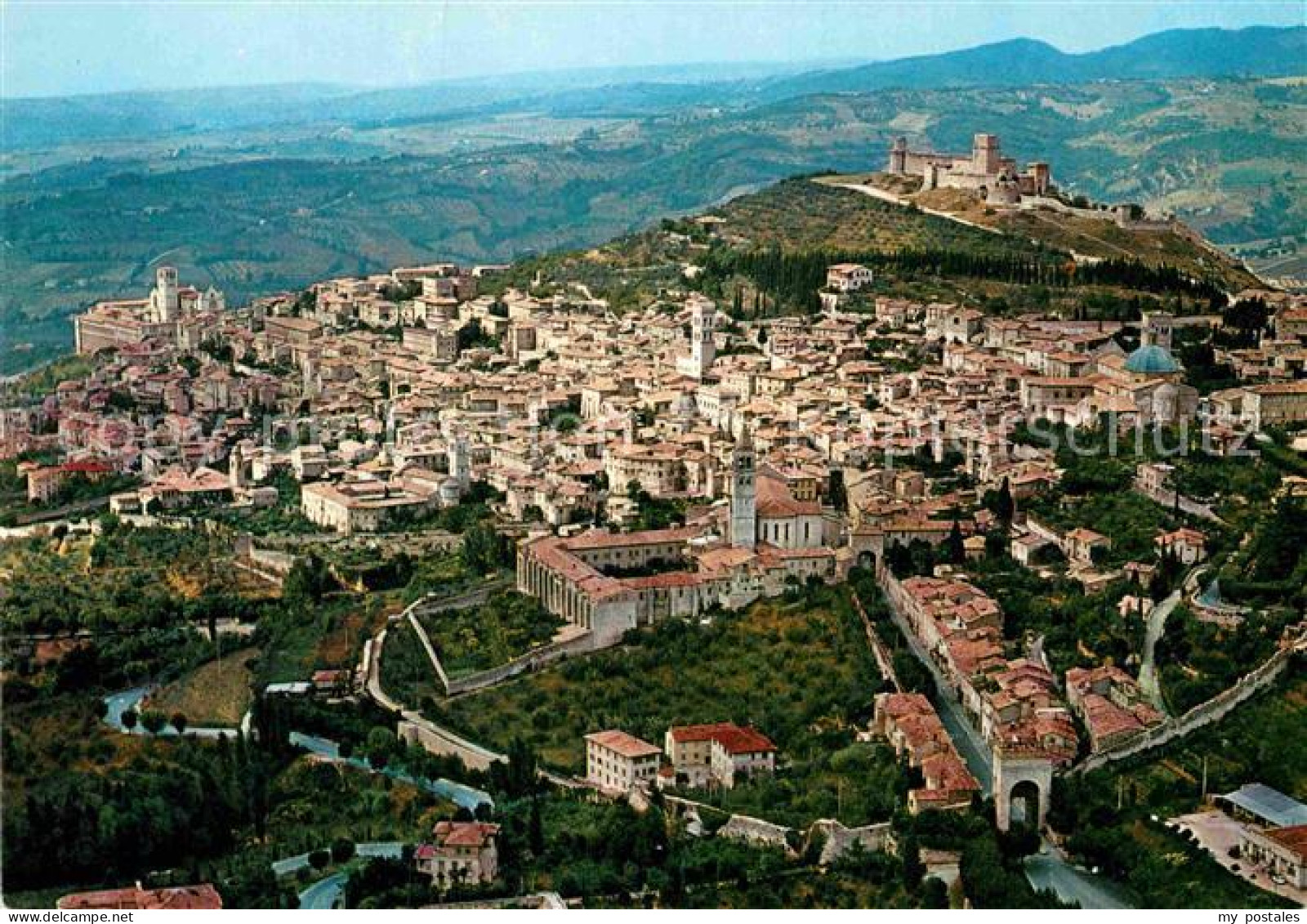72916032 Assisi Umbria Fliegeraufnahme Firenze - Other & Unclassified