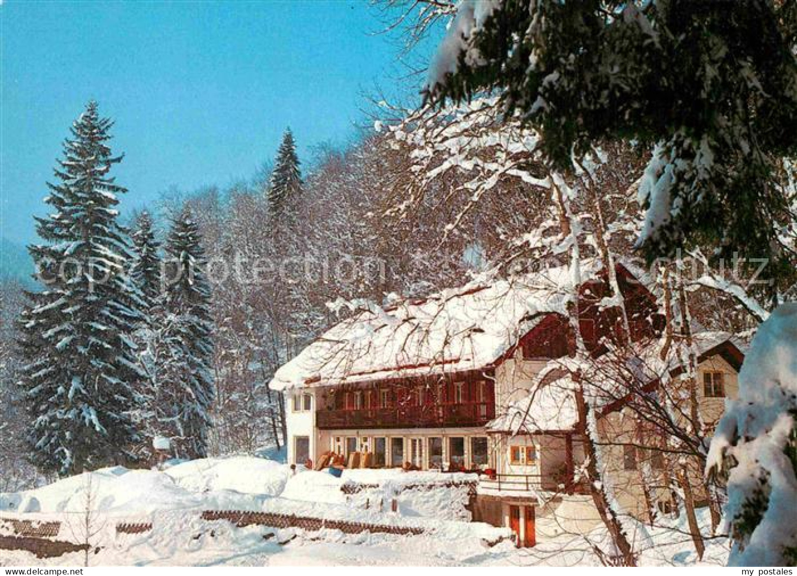 72915691 Oberstdorf Strandcafe Restaurant Freibergsee Winter Anatswald - Oberstdorf