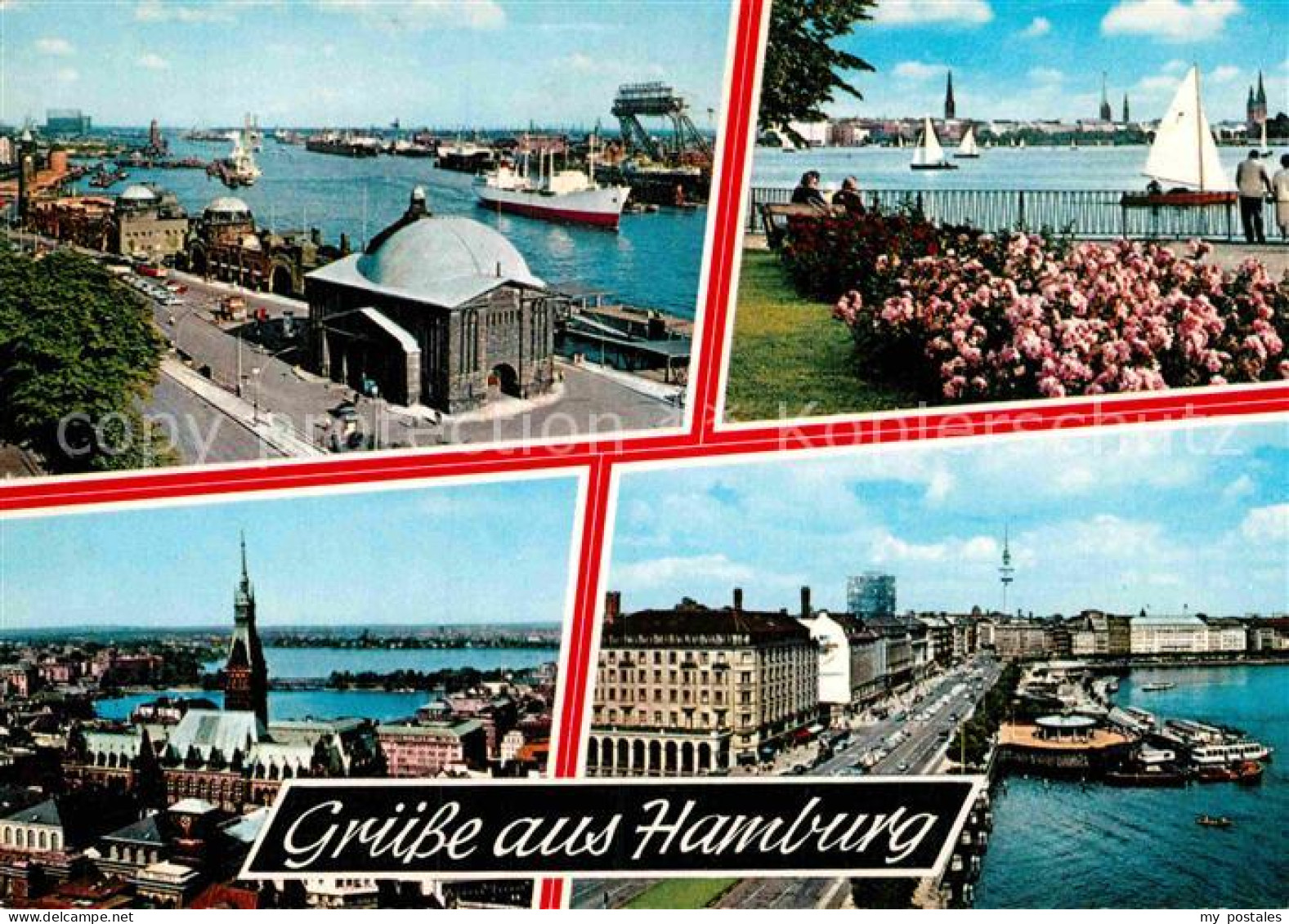 72915655 Hamburg Hafen Michel Stadtansichten Hamburg - Andere & Zonder Classificatie