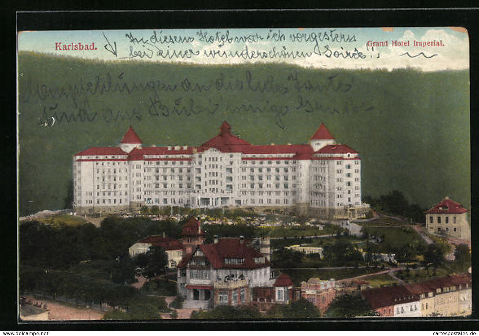 AK Karlsbad, Grand Hotel Imperial  - Czech Republic
