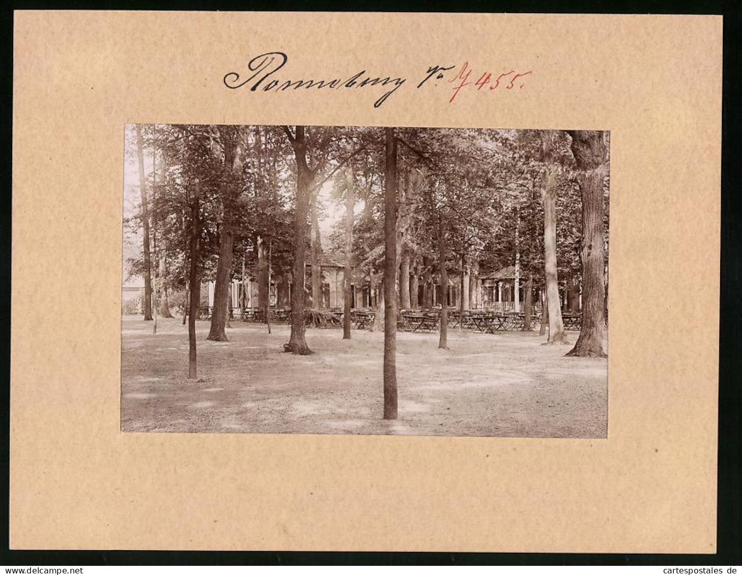 Fotografie Brück & Sohn Meissen, Ansicht Bad Ronneburg, Gasthaus Im Kurpark  - Orte