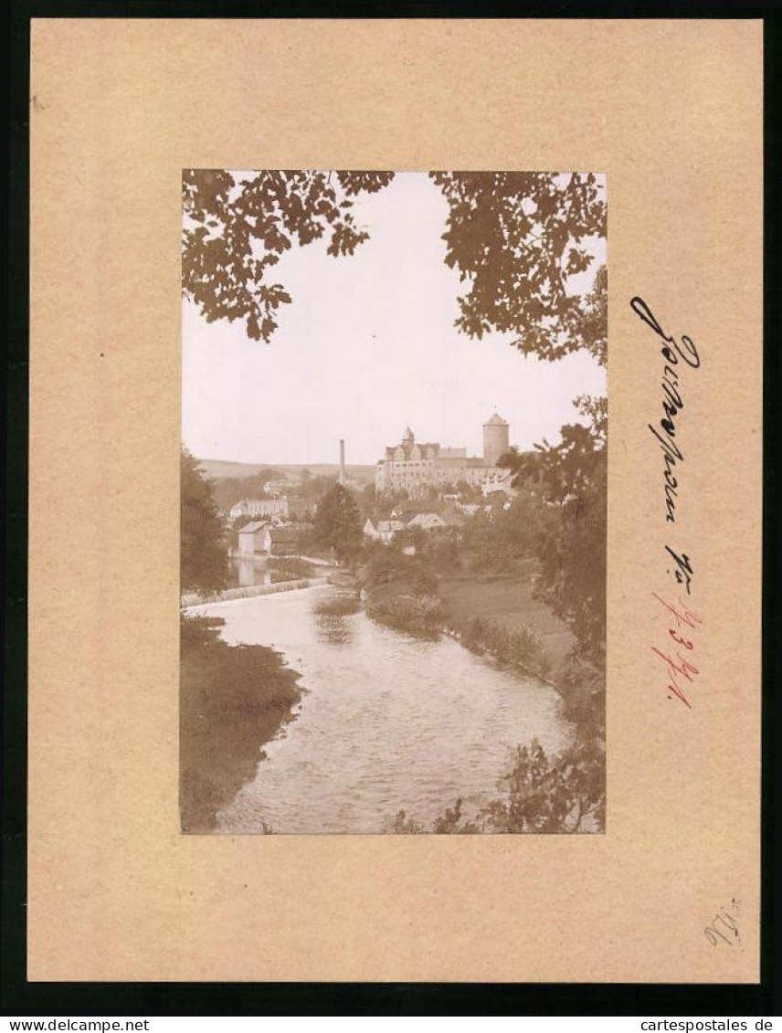 Fotografie Brück & Sohn Meissen, Ansicht Zschopau, Blick Auf Die Stadt Vom Genselschen Park Aus Gesehen  - Plaatsen