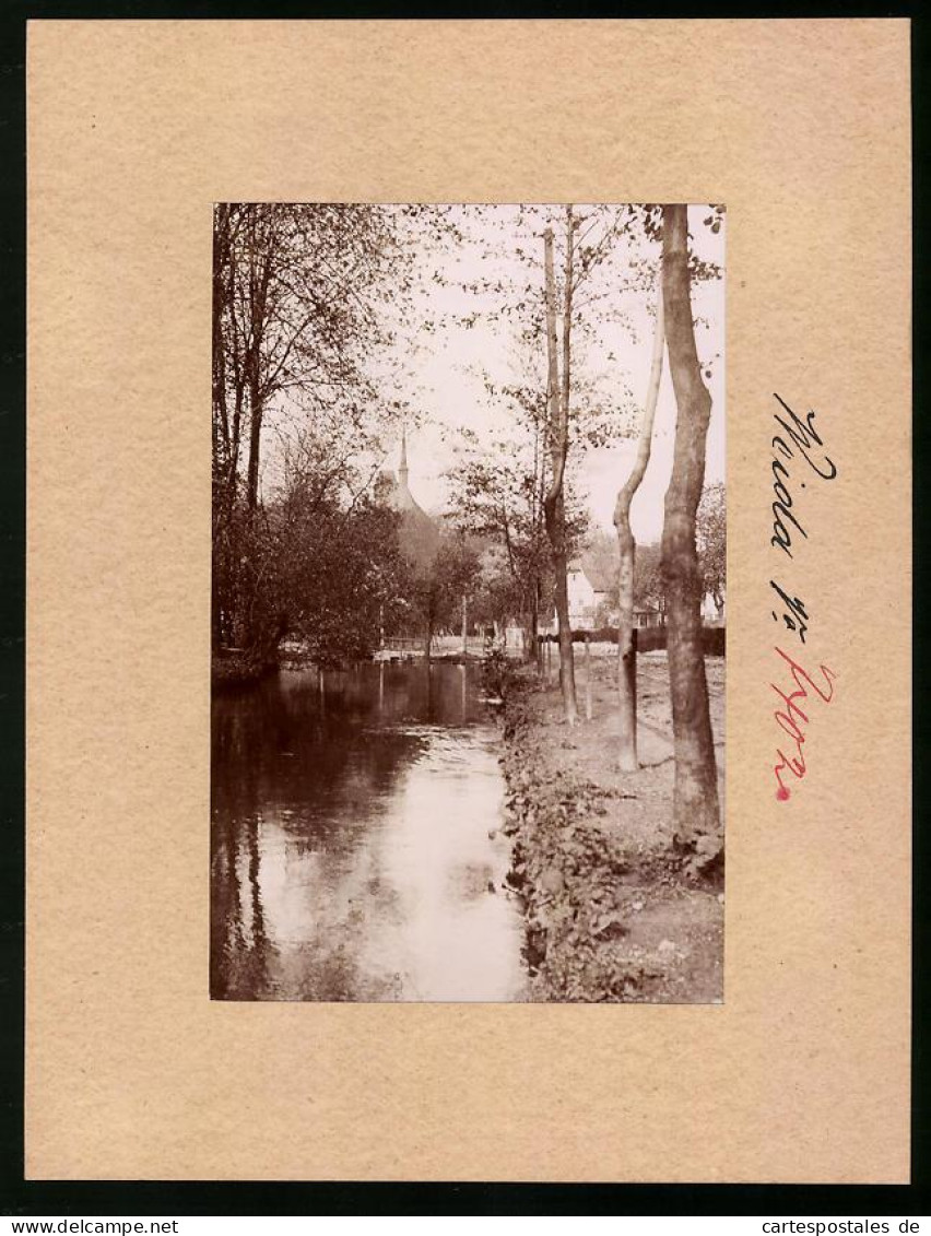 Fotografie Brück & Sohn Meissen, Ansicht Weida, Blick Auf Veitsberg Die Älteste Kirche Des Vogtlandes  - Plaatsen