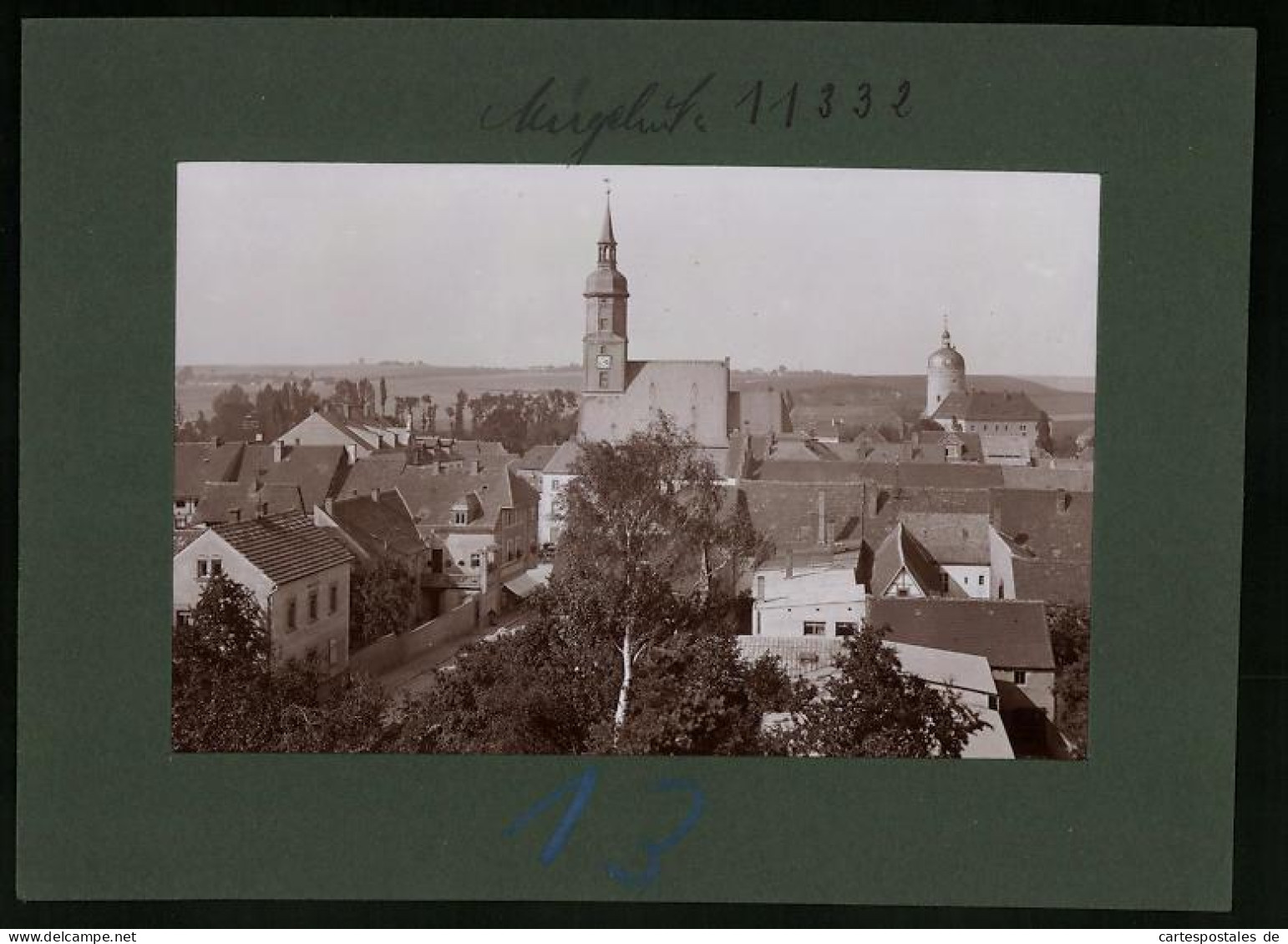 Fotografie Brück & Sohn Meissen, Ansicht Mügeln, Kirche An Der Bismarckstrasse  - Plaatsen