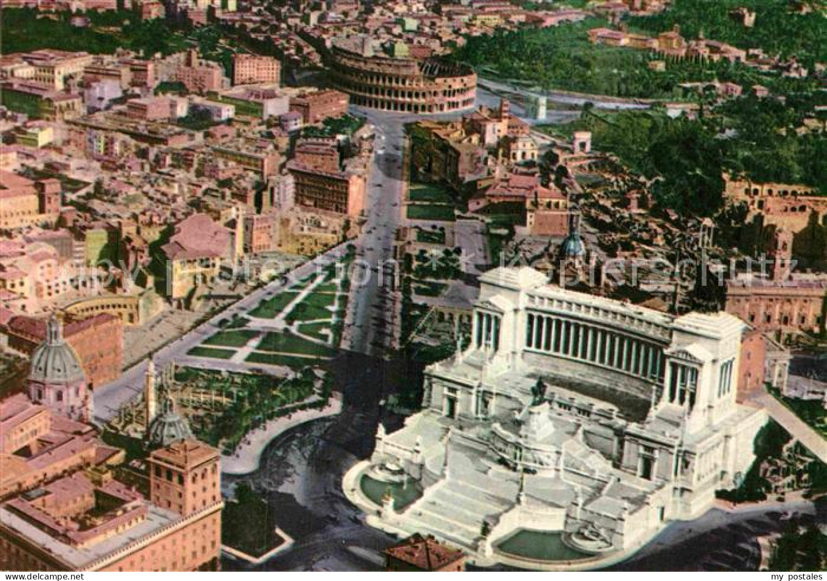 72915253 Roma Rom Fliegeraufnahme Altare Della Patria  - Altri & Non Classificati