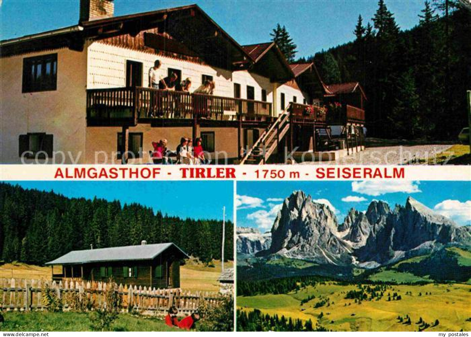 72915244 Seiser Alm Dolomiten Almgasthof Tirler  - Other & Unclassified