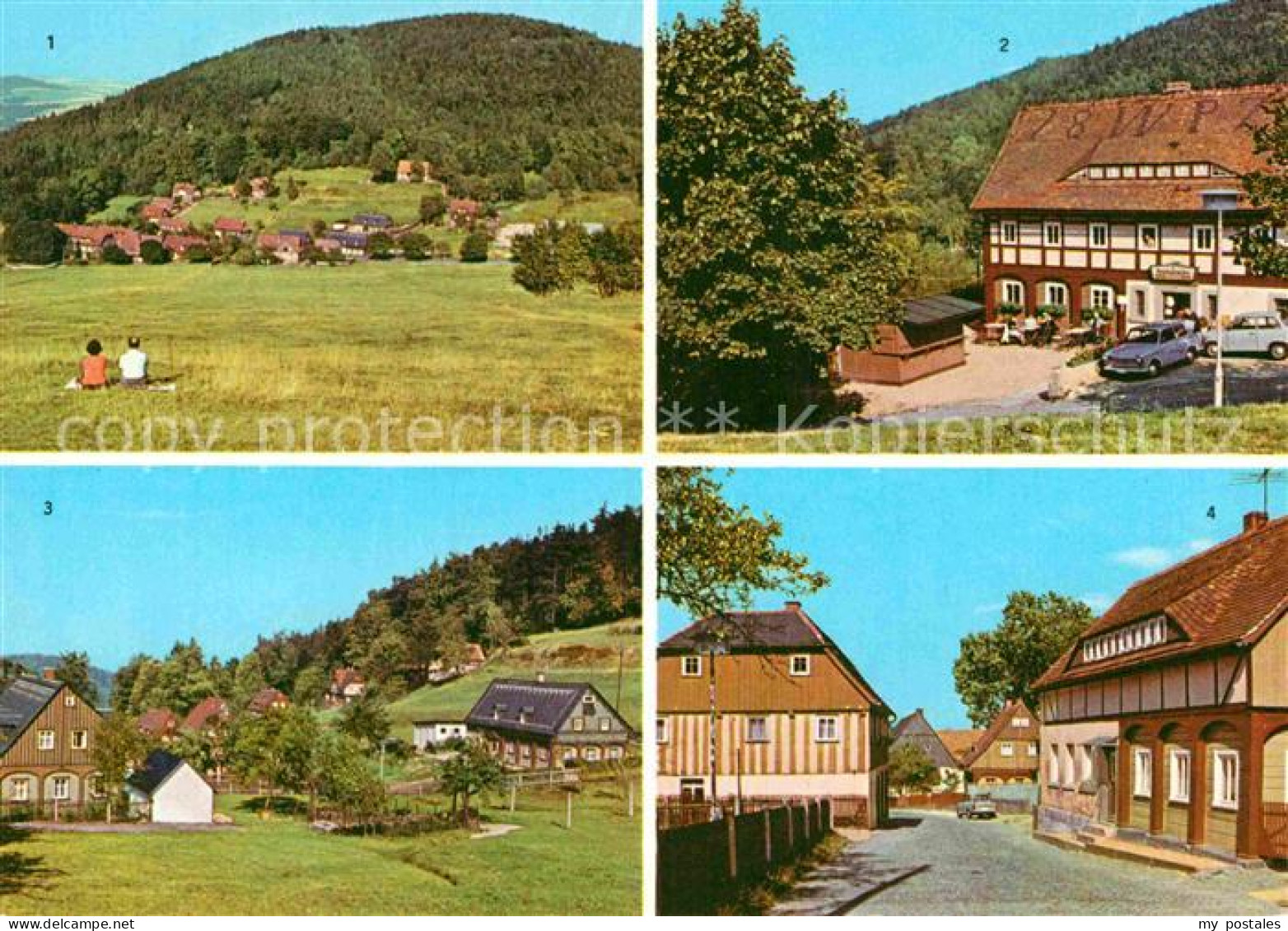 72915101 Waltersdorf Zittau Sonneberg Restaurant-Grenzbaud Fachwerkhaeuser Walte - Grossschönau (Sachsen)