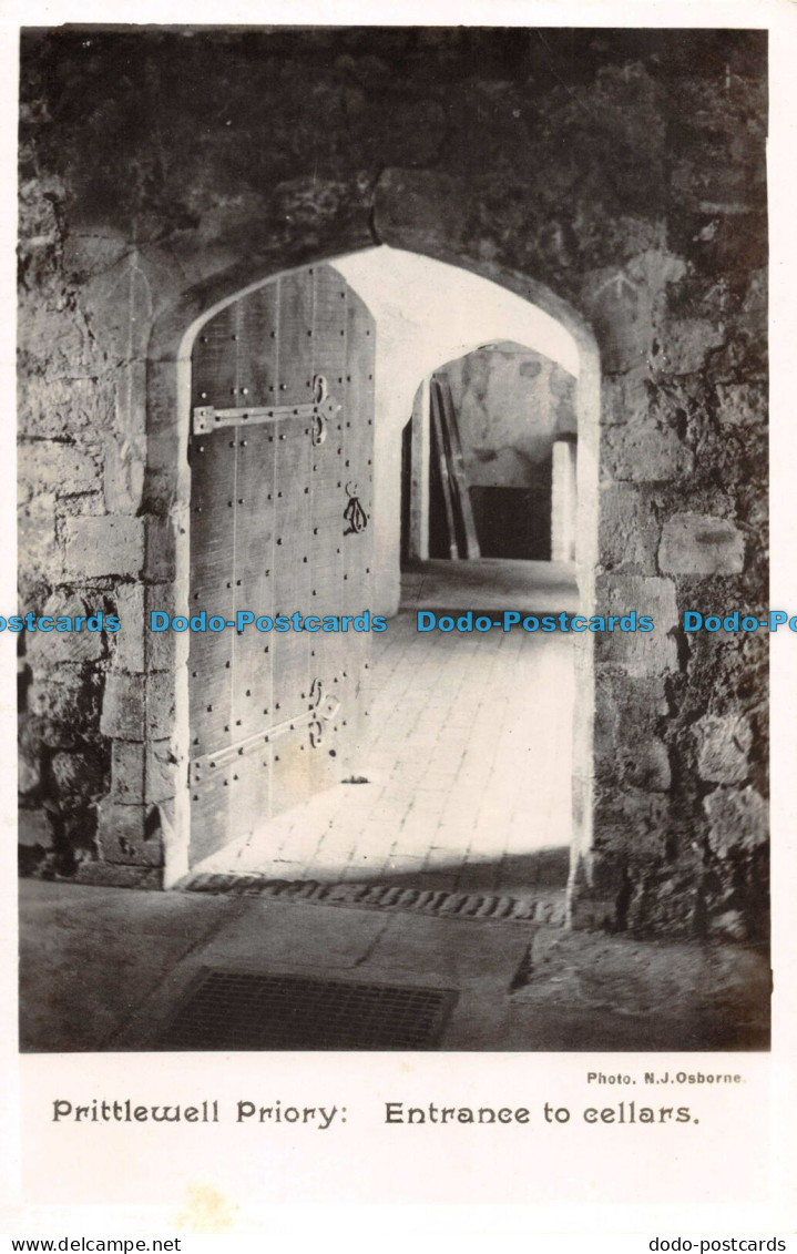 R090503 Prittlewell Priory. Entrance To Cellars. N. J. Osborne - World