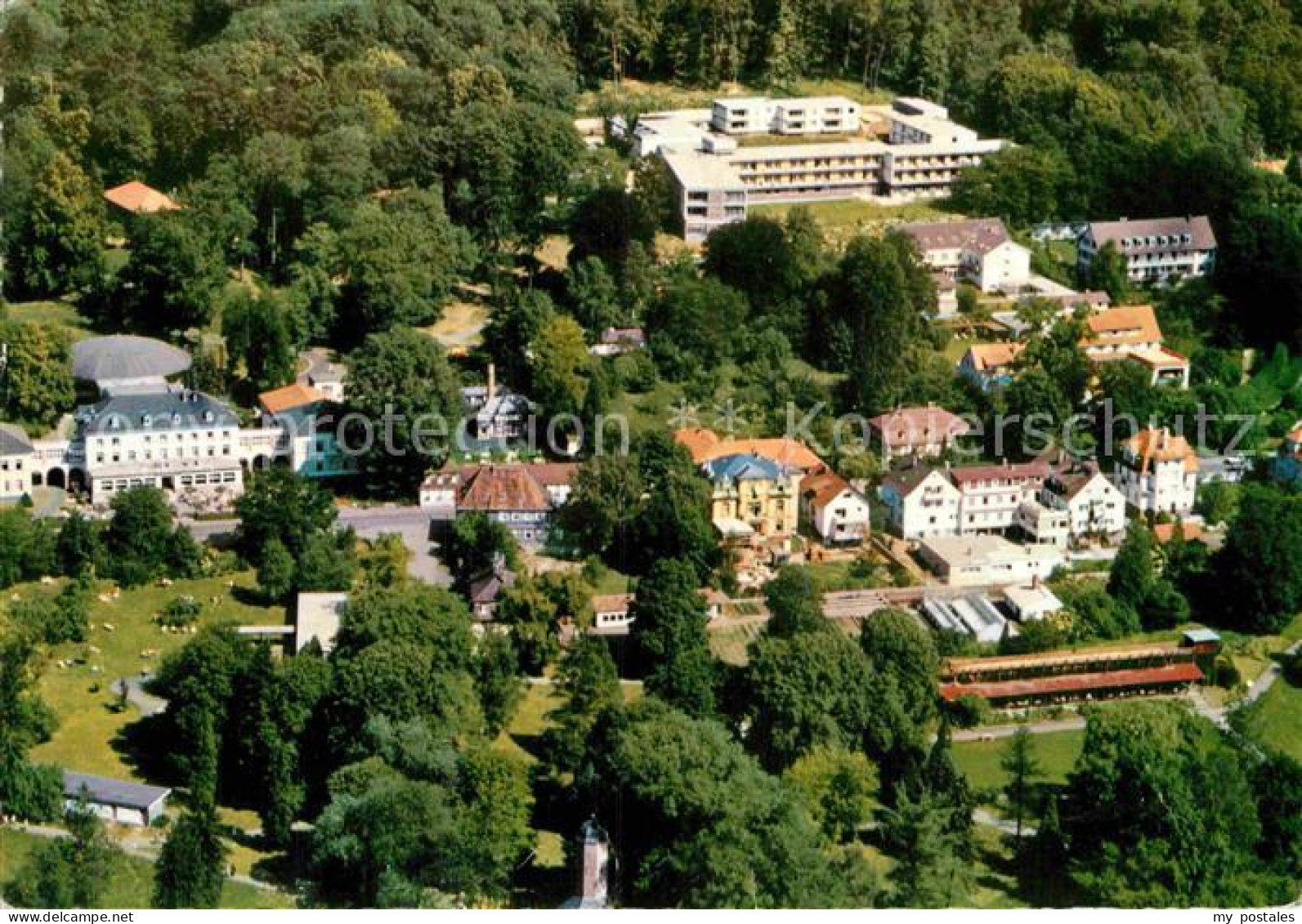 72914747 Bad Salzhausen Kurort Vor Dem Vogelsberg Fliegeraufnahme Bad Salzhausen - Autres & Non Classés