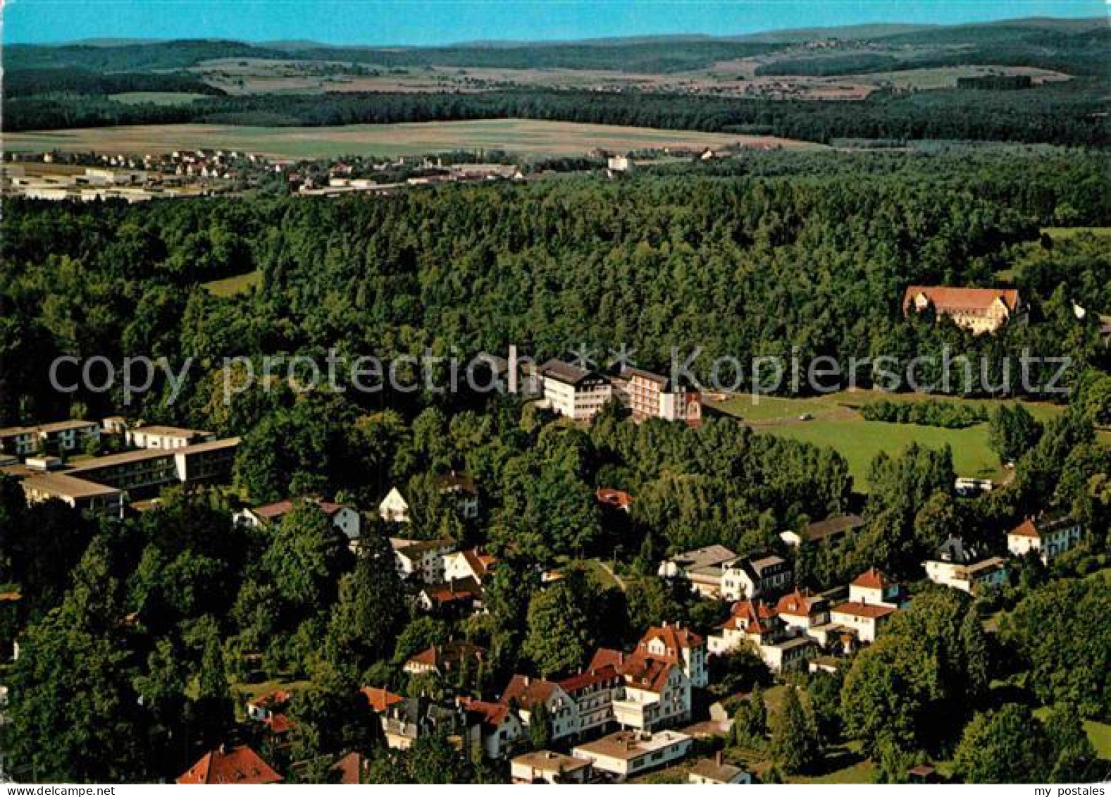 72914746 Bad Salzhausen Hessisches Staatsbad Fliegeraufnahme Bad Salzhausen - Autres & Non Classés