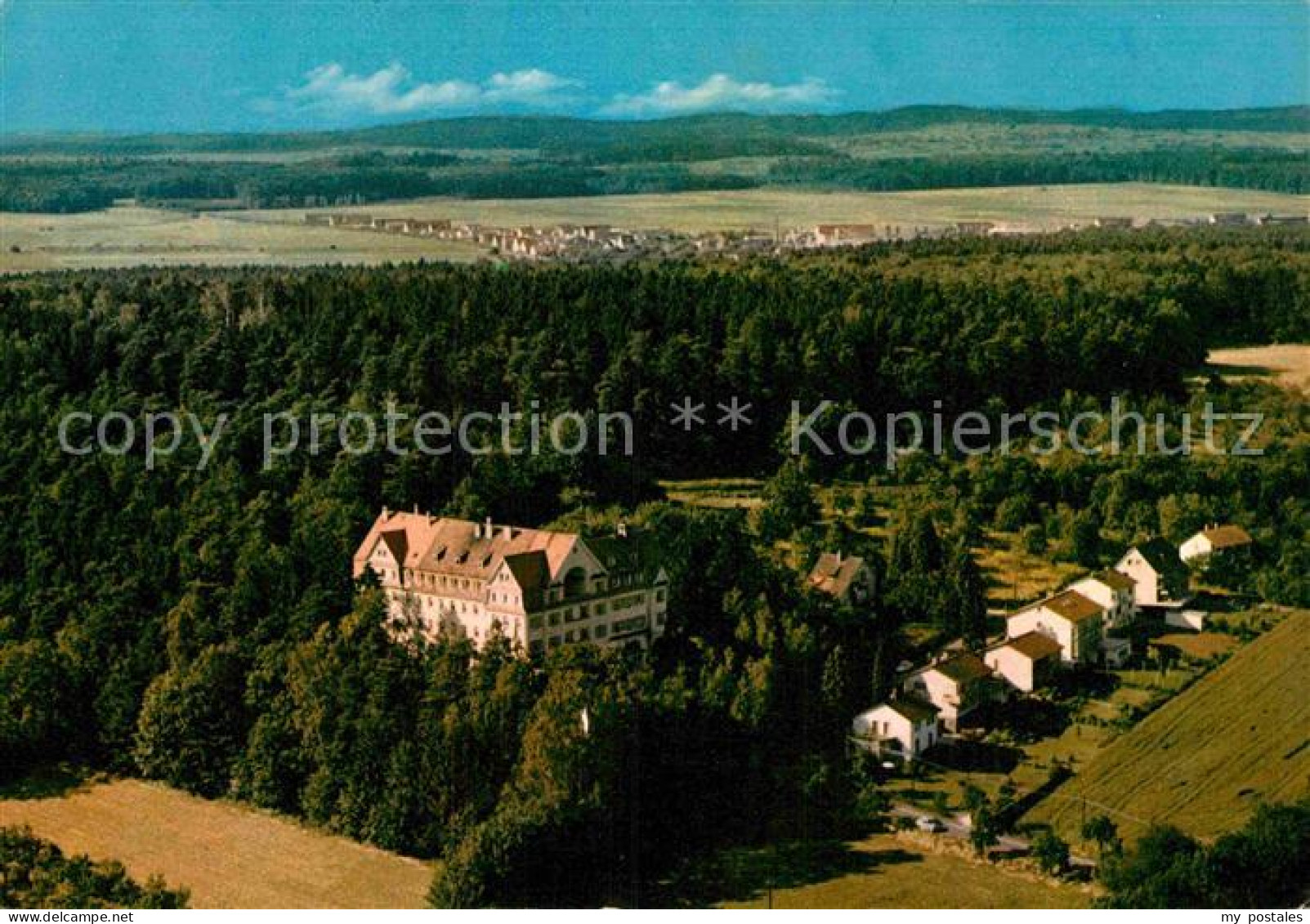 72914744 Bad Salzhausen Mit Ernst Ludwig Heim Fliegeraufnahme Bad Salzhausen - Autres & Non Classés